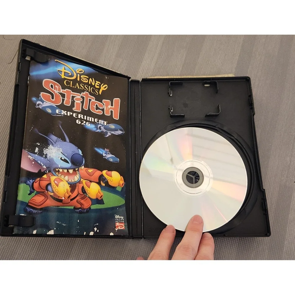 Disney Classics Stitch Experiment 626 PS2 PlayStation 2 Game CIB Disney Classics